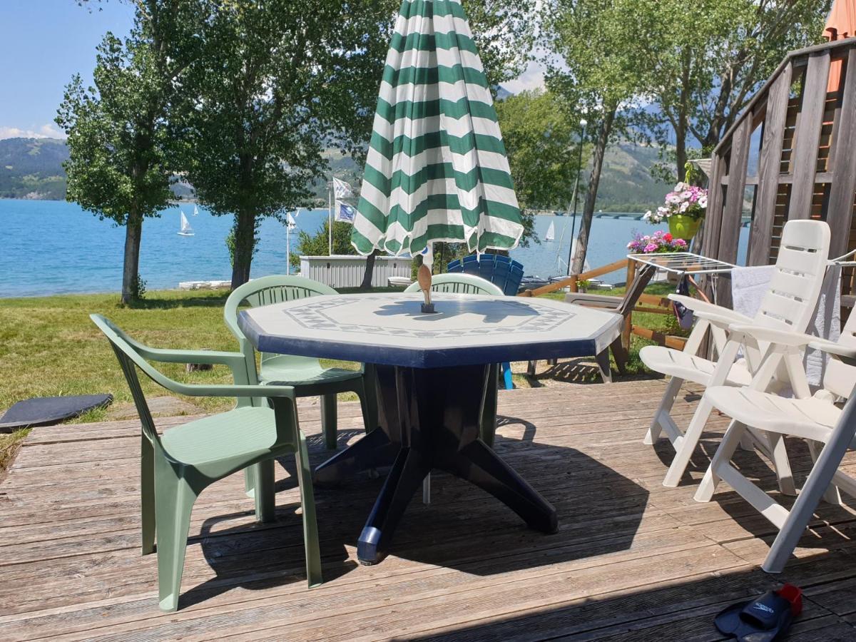 Rez De Plage-Canoe+Paddle-70M² Savines Exterior photo