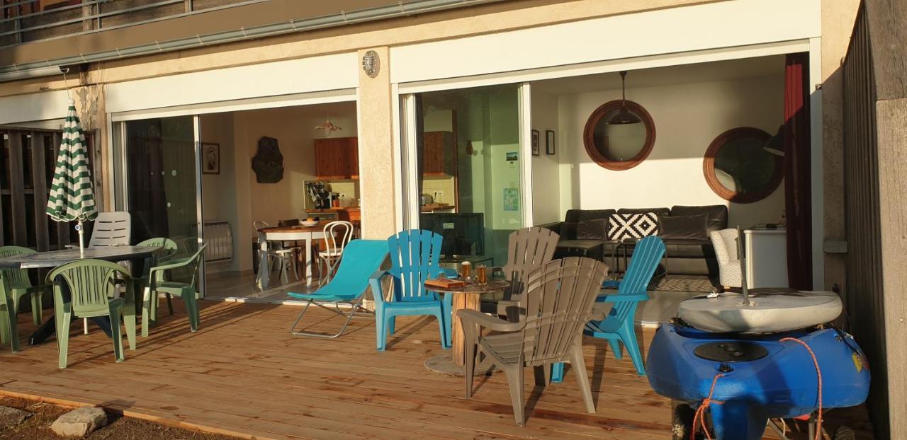 Rez De Plage-Canoe+Paddle-70M² Savines Exterior photo